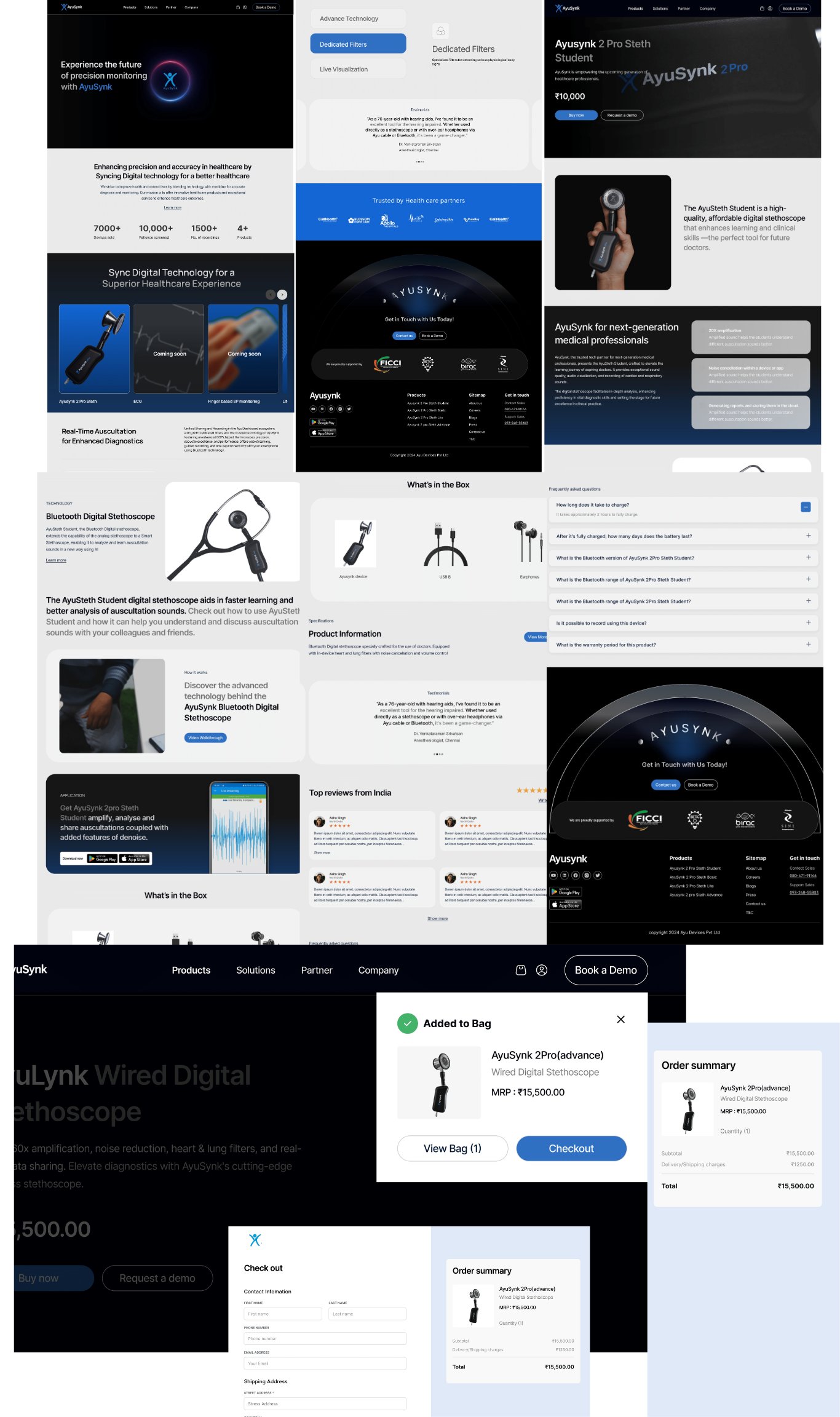 AyuSynk Website